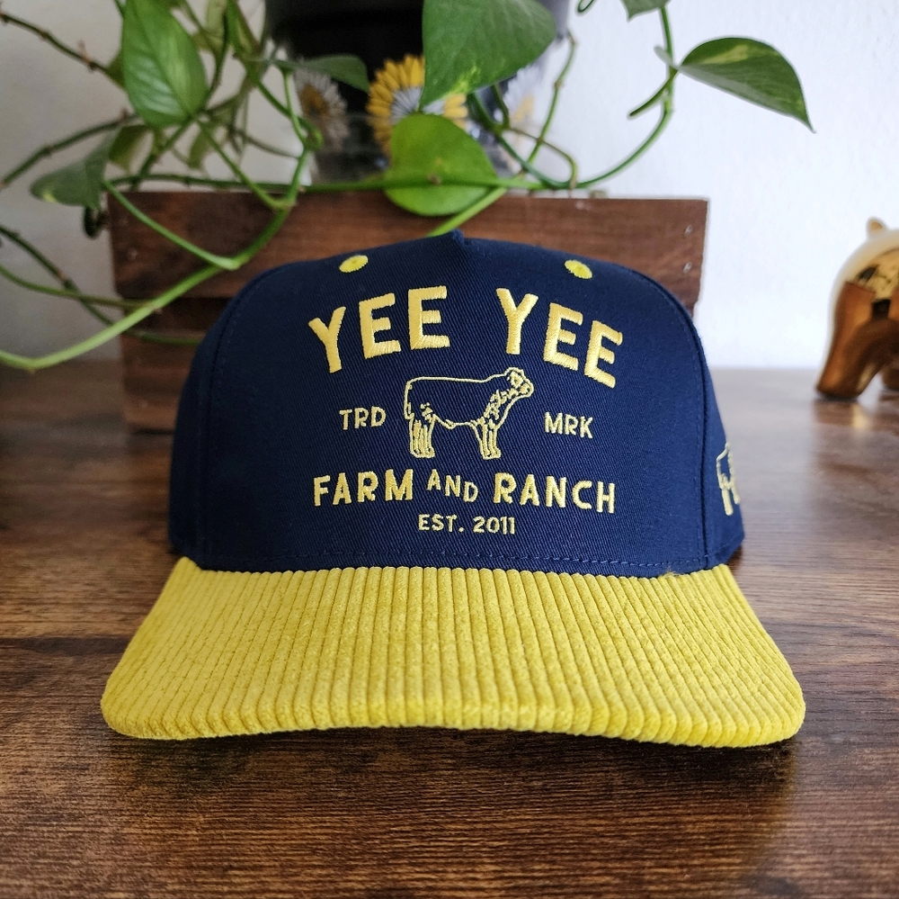 Yee Yee Apparel Buffalo Bill Farm and Ranch Snapback Hat Unisex OSFM NWOT